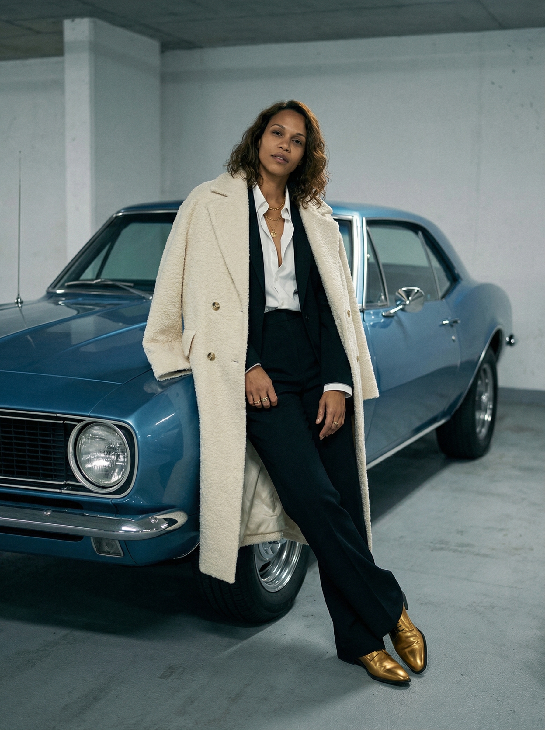 Cinematic Muscle Car style example